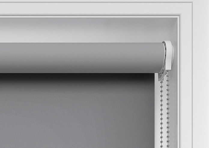Roma, True Grey - Twist&Fit Roller Blind - Image 11